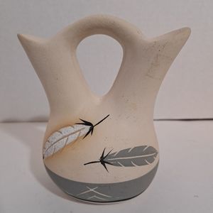 Vintage Broken Arrow Wedding Vase.